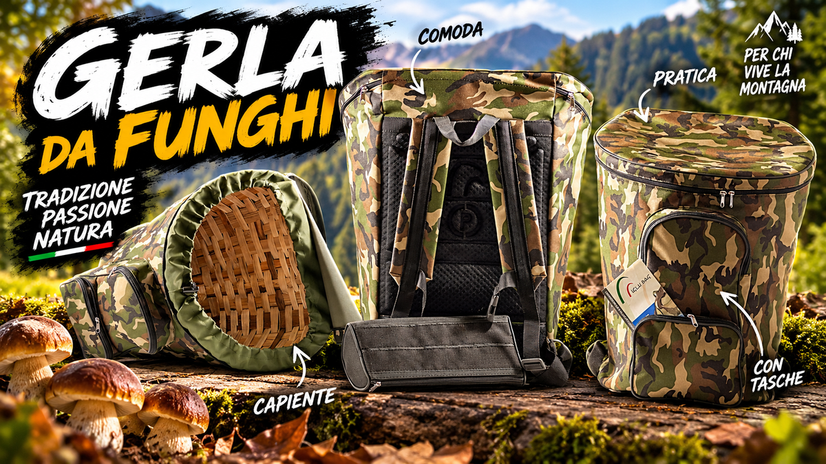 Carica il video: Video I.G.LU BAG dedicato alla gerla da funghi.